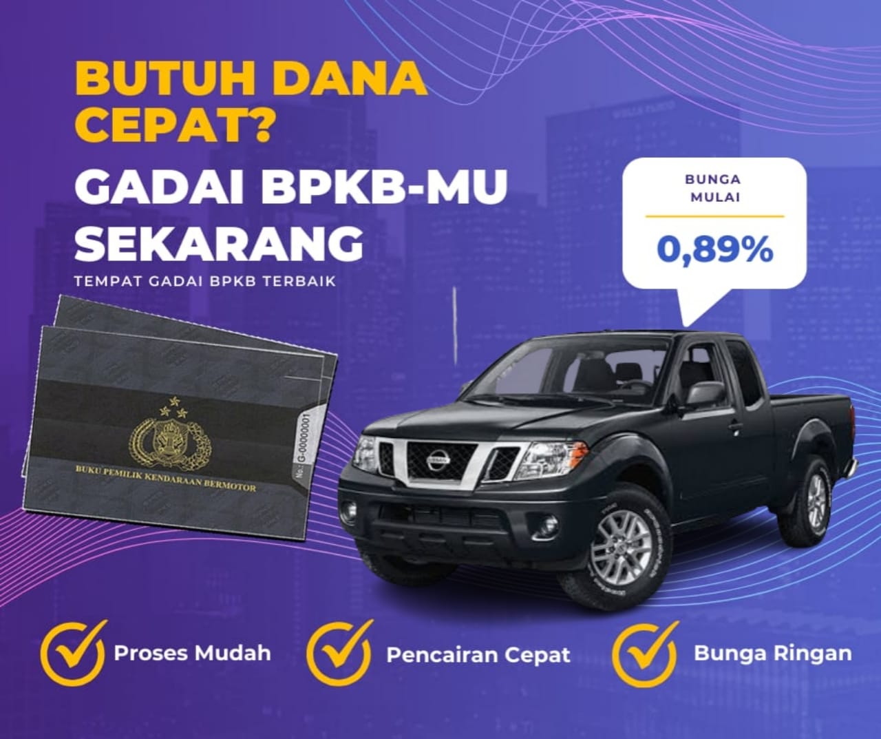 Kredit Jaminan Bpkb Mobil Nissan Frontier Dapat Dana Berapa? Seperti Ini Simulasinya